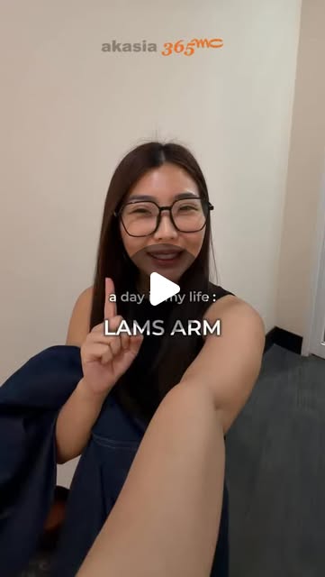Vero 4 cm less on her arm with LAMS